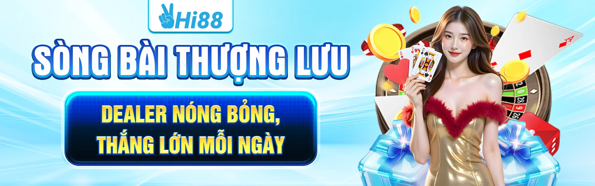 Banner chuyên mục và dịch vụ di động Hi88